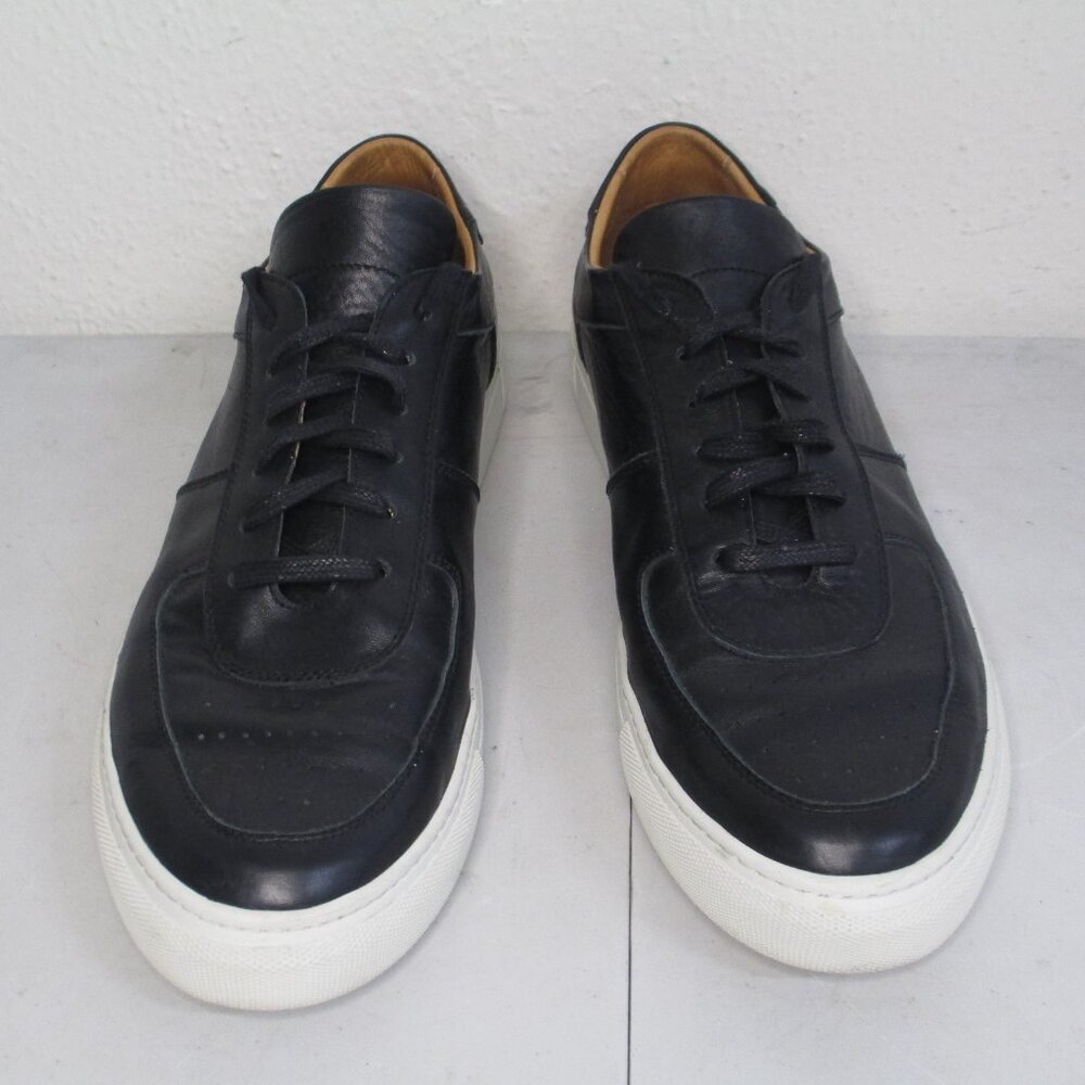 Beckett Simonon Garcia Mens Black Size 13 Leather Sneakers Lace up Shoes